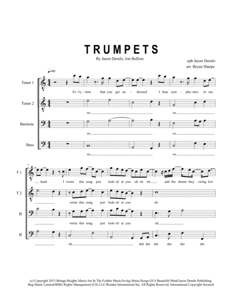 Free Sheet Music Trumpets