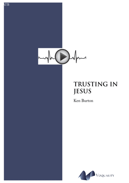 Free Sheet Music Trusting In Jesus