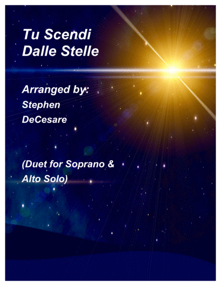 Tu Scendi Dalle Stelle Duet For Soprano And Alto Solo Sheet Music