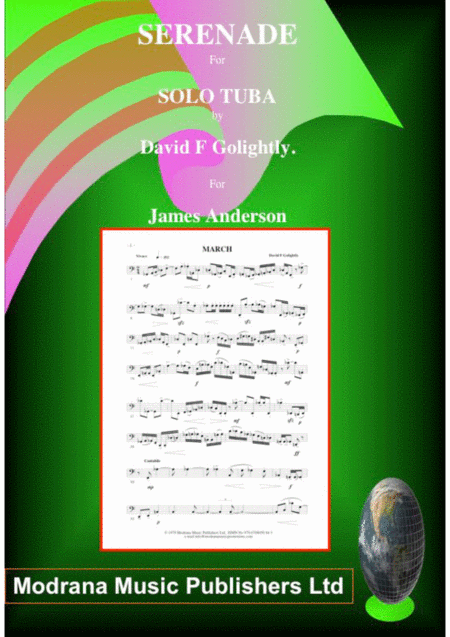 Free Sheet Music Tuba Serenade