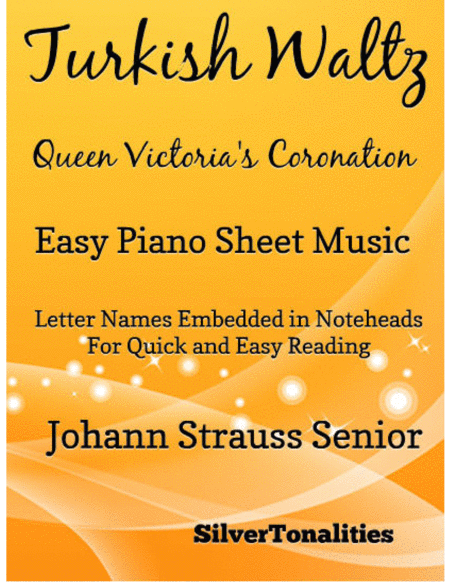 Free Sheet Music Turkish Waltz Queen Victorias Coronation Easy Piano Sheet Music