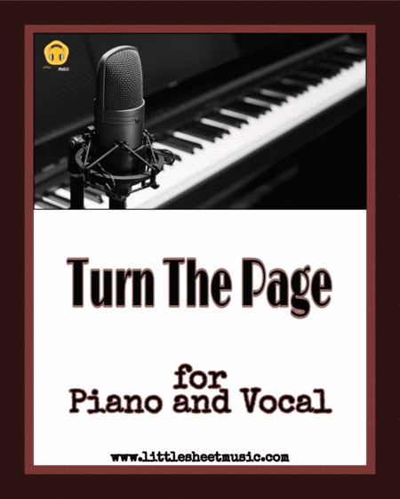 Turn The Page Piano Vocal Sheet Music