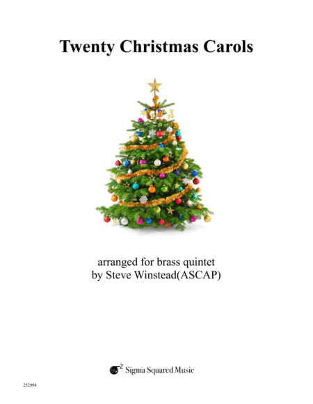 Twenty Christmas Carols For Brass Quintet Sheet Music