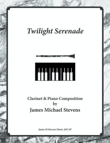 Free Sheet Music Twilight Serenade Clarinet Piano