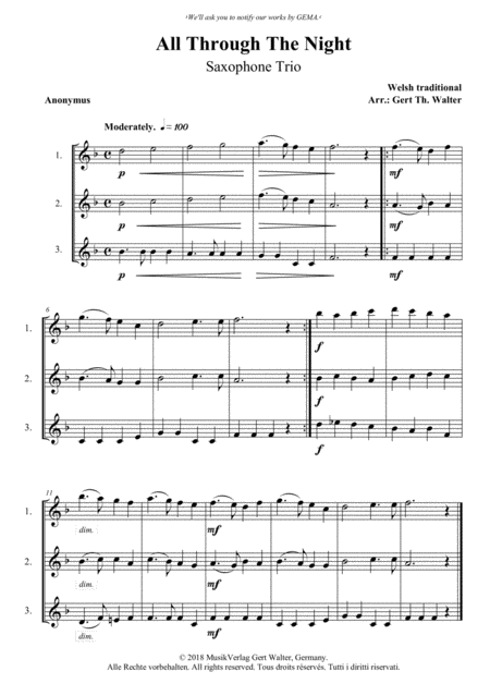 Two Bourrees For Flute Piano Sheet Music