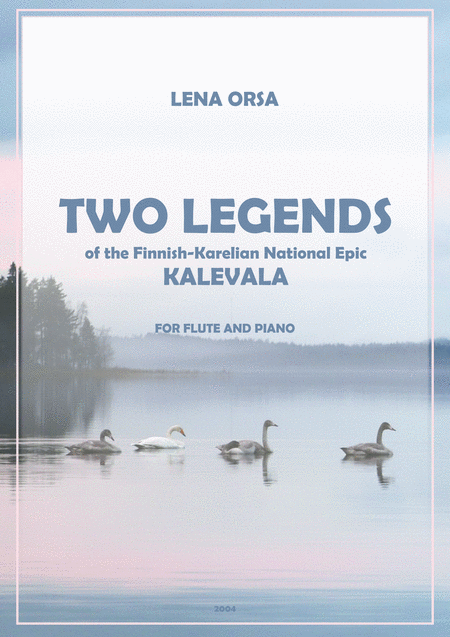 Two Legends Of The Finnish Karelian National Epic Kalevala Sheet Music