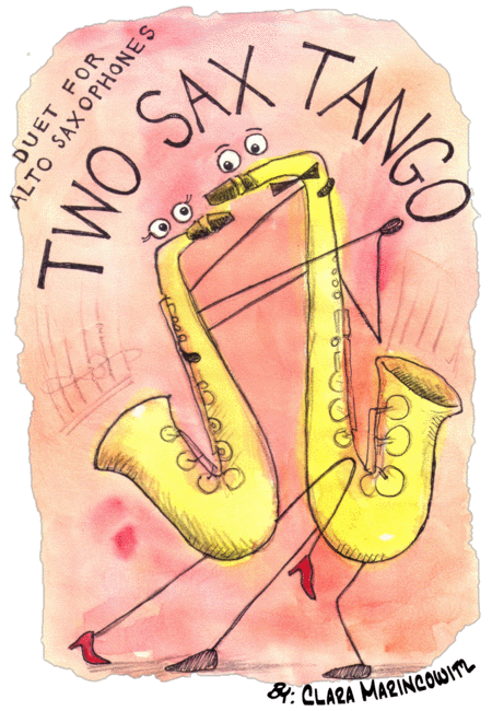 Free Sheet Music Two Sax Tango