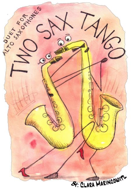 Two Sax Tango Sheet Music