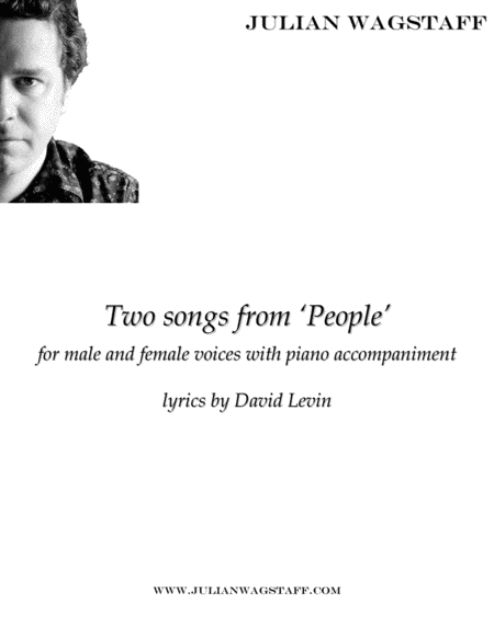 Free Sheet Music Two Songs From People For Male And Female Voice With Piano Accompaniment