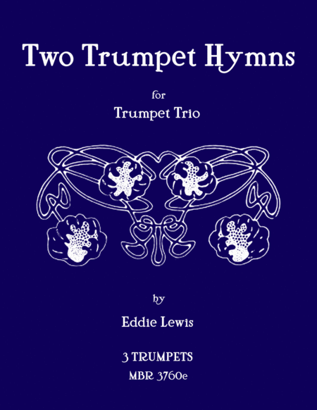 Two Trumpet Hymns For Trumpet Trio By Eddie Lewis Sheet Music