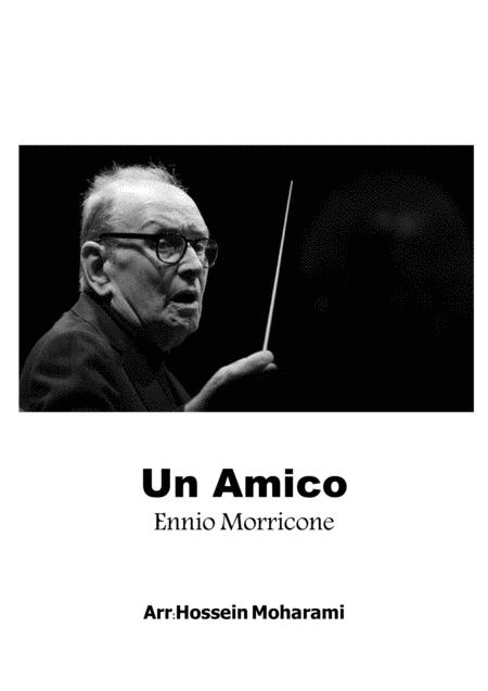 Free Sheet Music Un Amico Ennio Morricone For Band