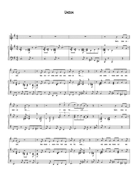 Undun Sheet Music