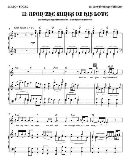 Upon The Wings Of His Love Sheet Music