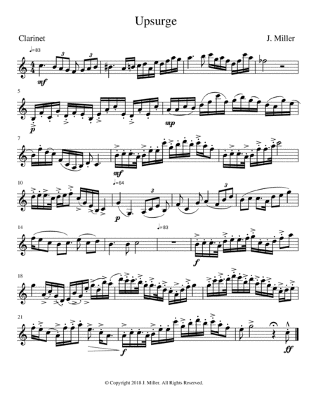 Upsurge Sheet Music