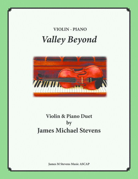 Valley Beyond Violin Piano Sheet Music