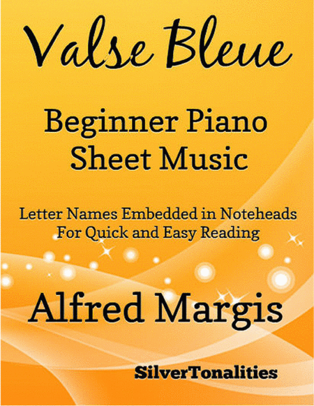 Free Sheet Music Valse Bleue Beginner Piano Sheet Music