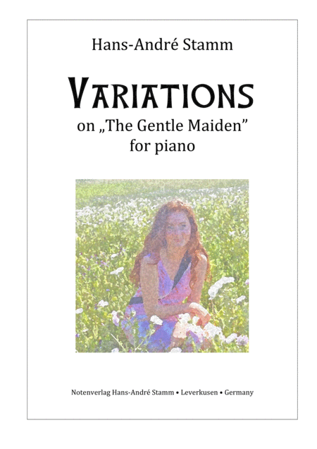 Variations On The Gentle Maiden Irish Folksong For Piano Sheet Music