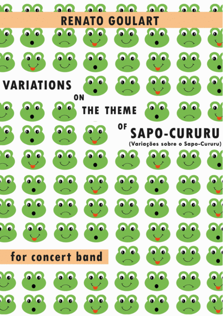 Free Sheet Music Variations On The Theme Of Sapo Cururu