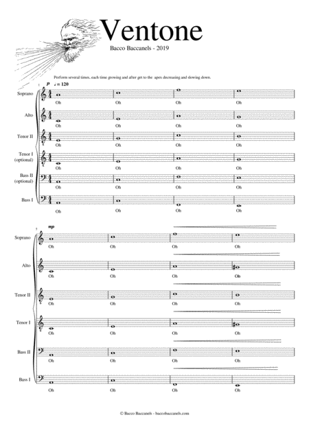 Ventone Easy Satb Composition Optional Additionalt B Parts Sheet Music