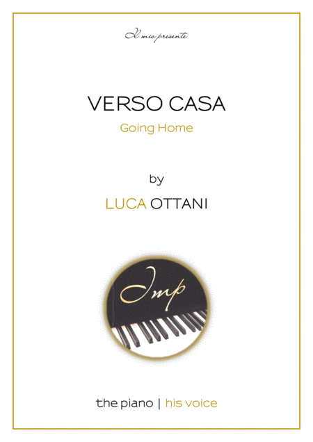Free Sheet Music Verso Casa Towards Home Luca Ottani