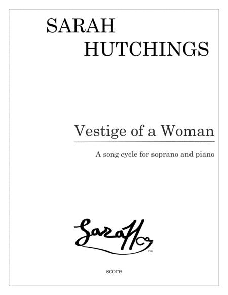 Free Sheet Music Vestige Of A Woman A Song Cycle For Soprano And Piano