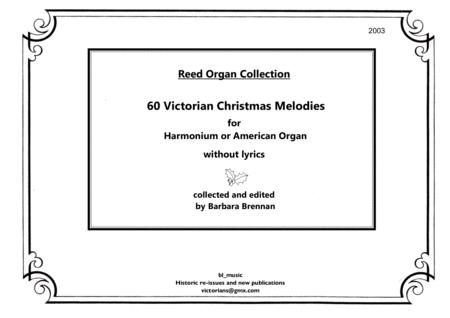 Victorian Christmas Melodies For Harmonium Or American Reed Organ Sheet Music