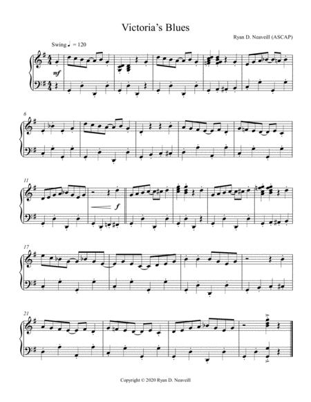 Victorias Blues Sheet Music