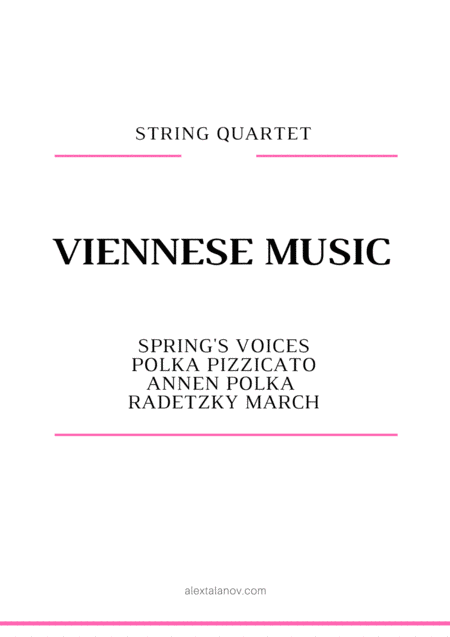 Free Sheet Music Viennese Music