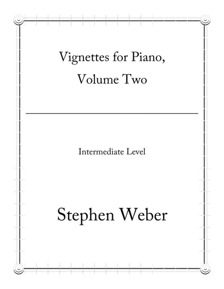 Vignettes For Piano Solo Volume 2 Sheet Music