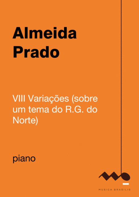 Viii Variaes Sobre Um Tema Do Rio Grande Do Norte Sheet Music