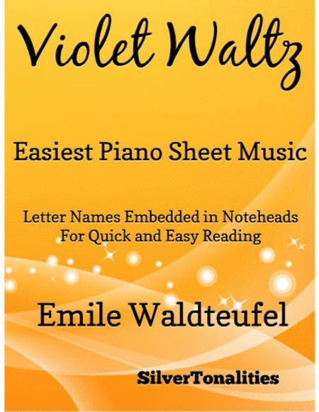Free Sheet Music Violet Waltz Opus 148 Easiest Piano Sheet Music