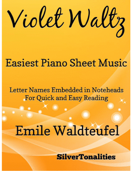 Violet Waltz Opus 148 Easiest Piano Sheet Music Sheet Music