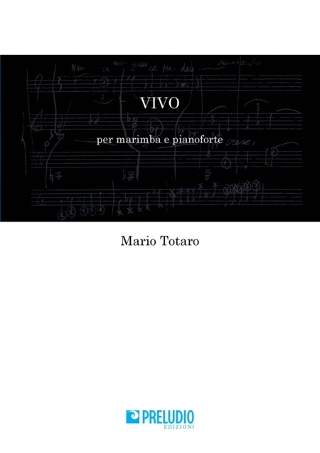 Free Sheet Music Vivo Marimba Pianoforte