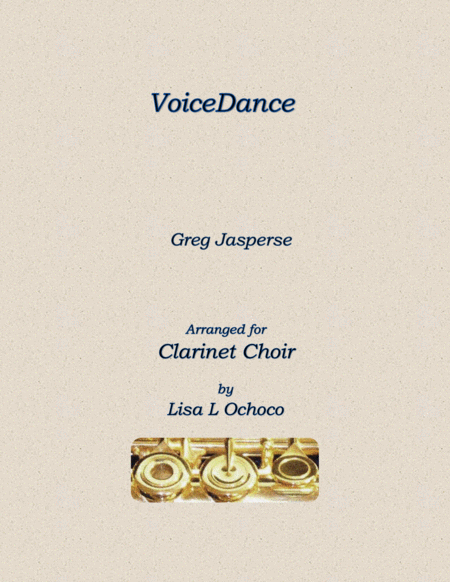 Voicedance For Clarinet Choir Sheet Music