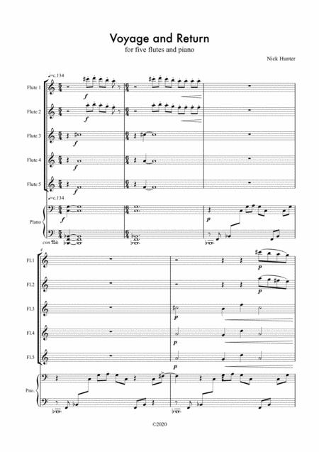 Voyage And Return Sheet Music