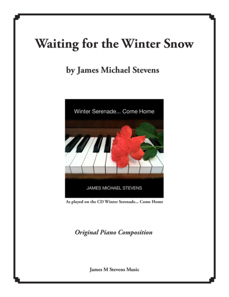 Waiting For The Winter Snow Sheet Music