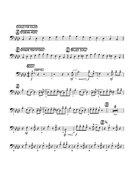 Free Sheet Music Walkin On The Sun Arr Paul Murtha Trombone 3