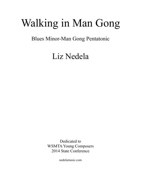 Walking In Man Gong Sheet Music