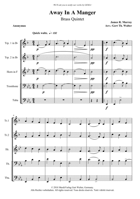 Waltz For Double Reed Quintet Sheet Music