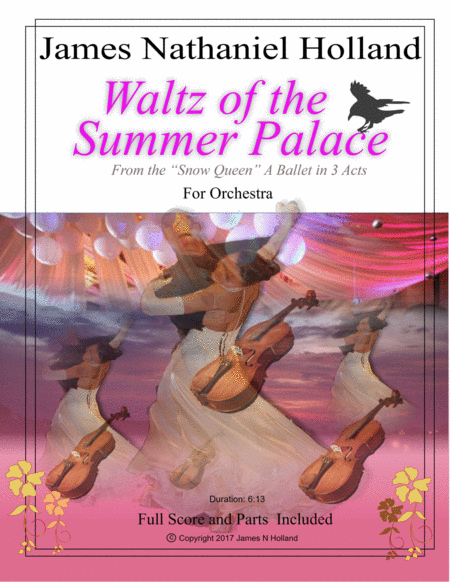 Waltz Of The Summer Palace For Orchestra From The Snow Queen Ballet Sheet Music