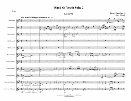 Free Sheet Music Wand Of Youth Suite 2 Opus 1b