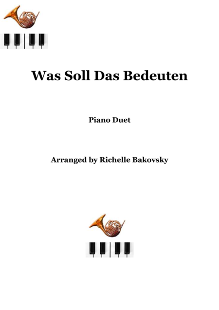 Was Soll Das Bedeuten Sheet Music