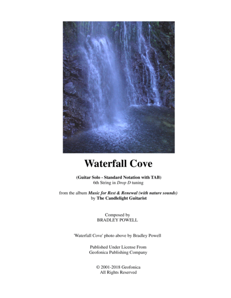 Waterfall Cove Sheet Music