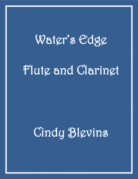 Waters Edge For Flute And Clarinet Sheet Music