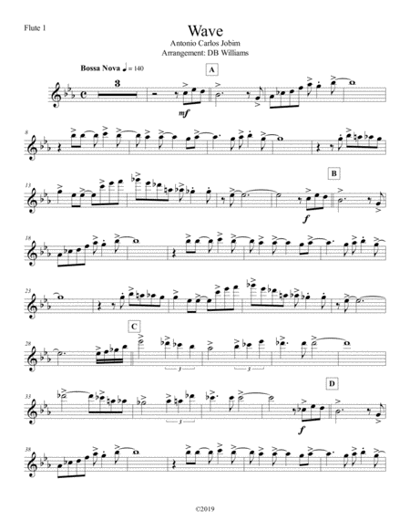 Wave Flute 1 Sheet Music