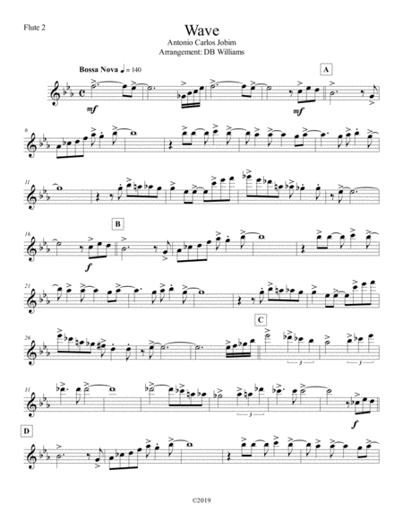 Wave Flute 2 Sheet Music