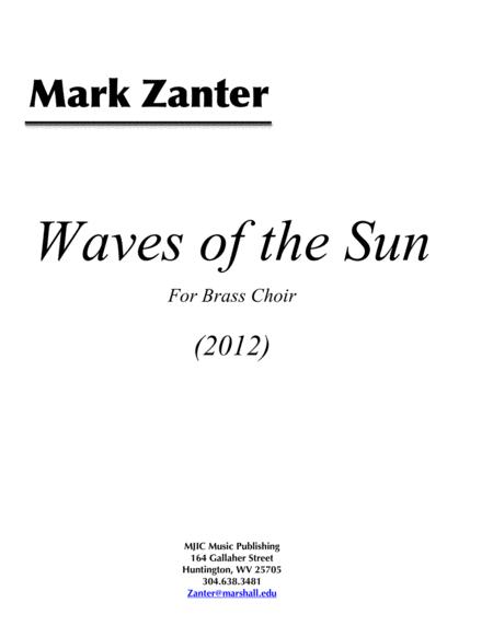 Waves Of The Sun 2012 Sheet Music