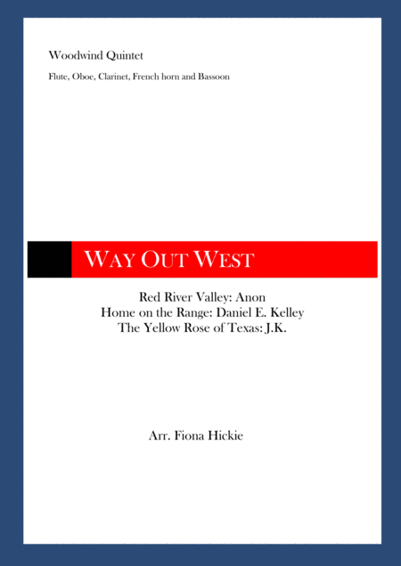 Way Out West Sheet Music