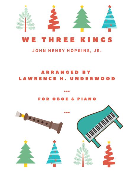 We Three Kings For Solo Oboe Sheet Music