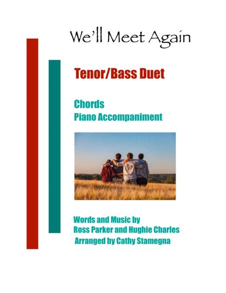 Free Sheet Music We Will Meet Again Tb Duet Chords Piano Accompaniment